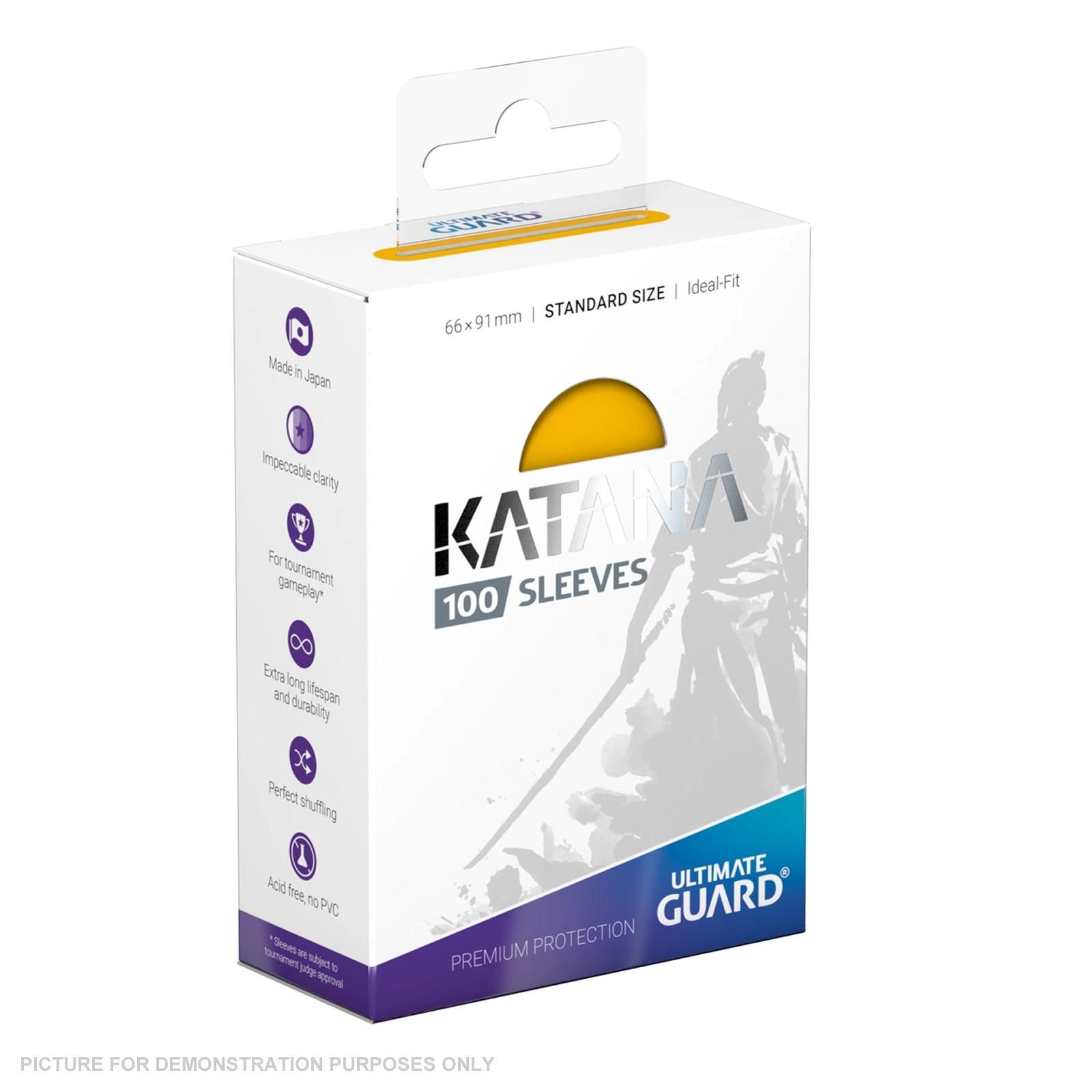 Ultimate Guard KATANA Sleeves - Yellow